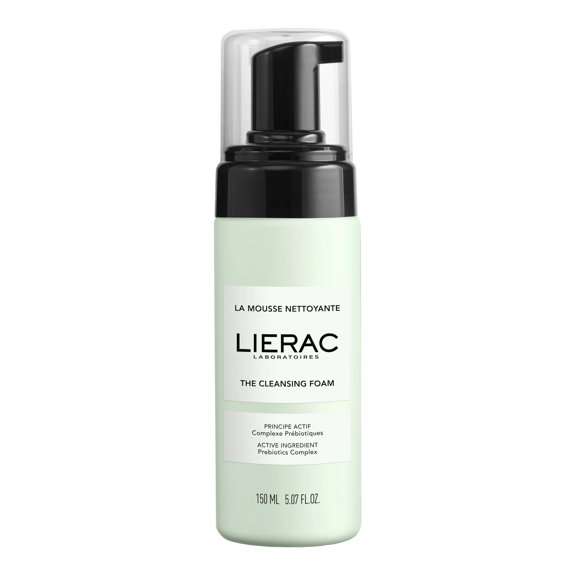 LIERAC La Mousse Nettoyante pianka oczyszczająca z kompleksem morskich prebiotyków, 150 ml