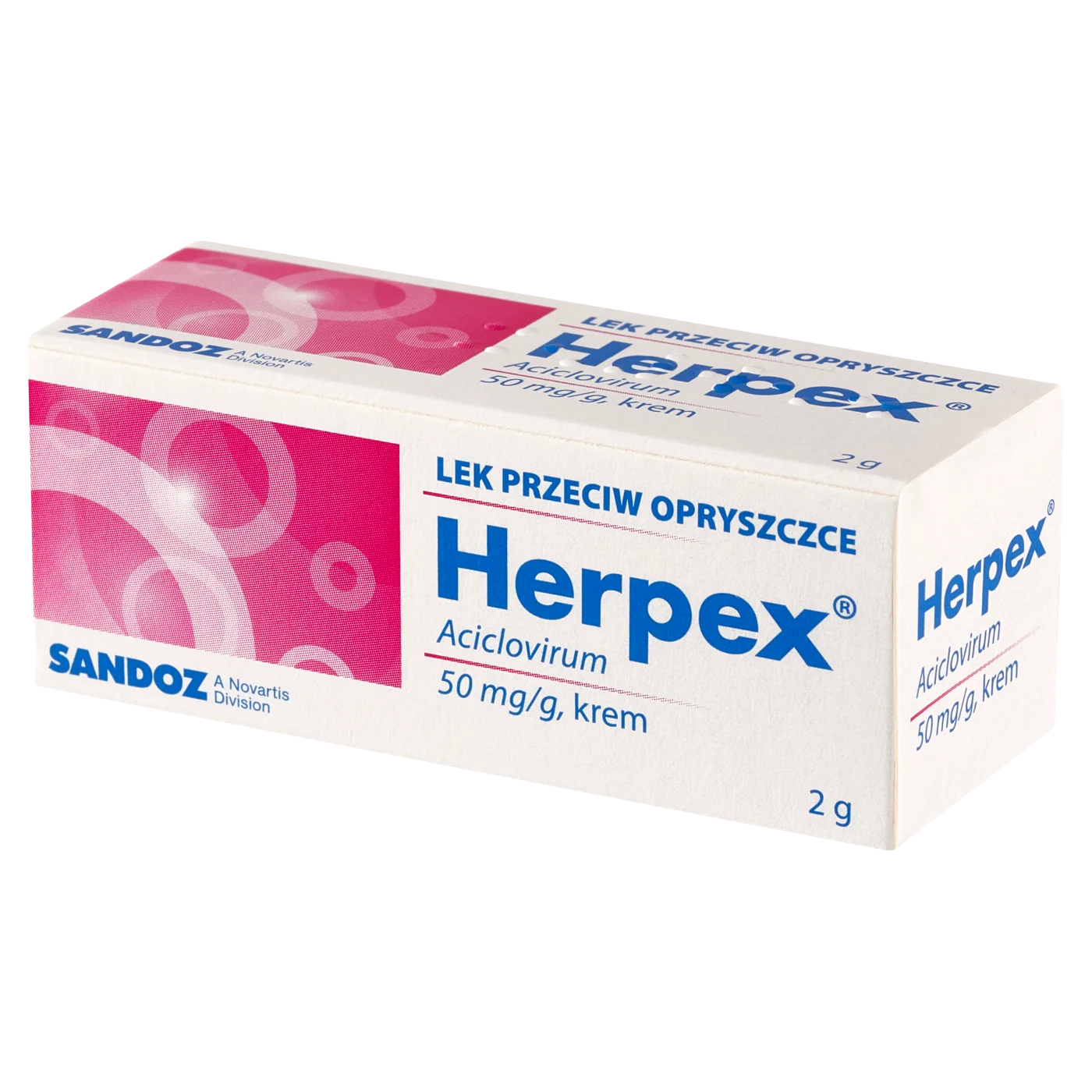 Herpex 50 mg/g 2 g