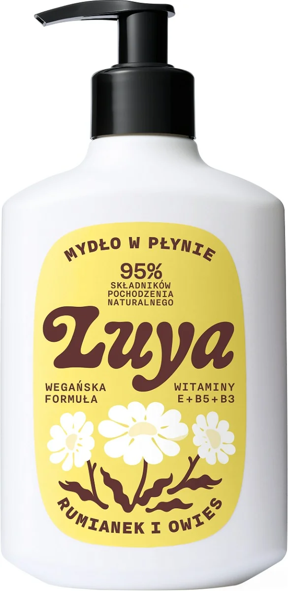 Luya mydło do rąk w płynie Rumianek i Owies, 400 ml