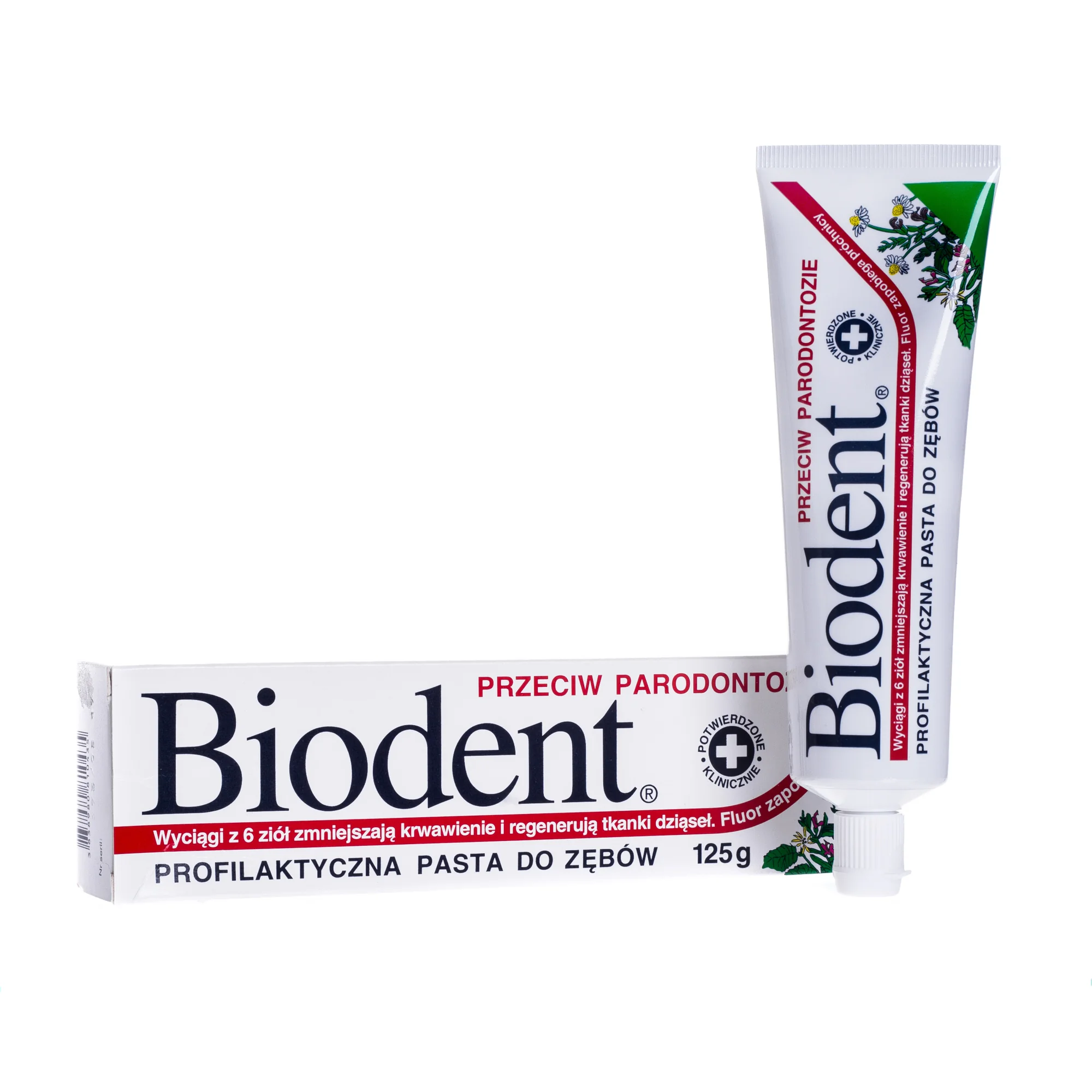 Biodent pasta do zębów przeciw paradontozie, 125 g