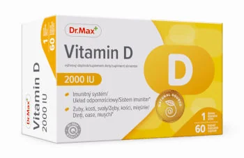 Vitamin D 2000 IU Dr. Max 60 kapsułek Vitamin D 2000 IU Dr. Max 60 kapsułek