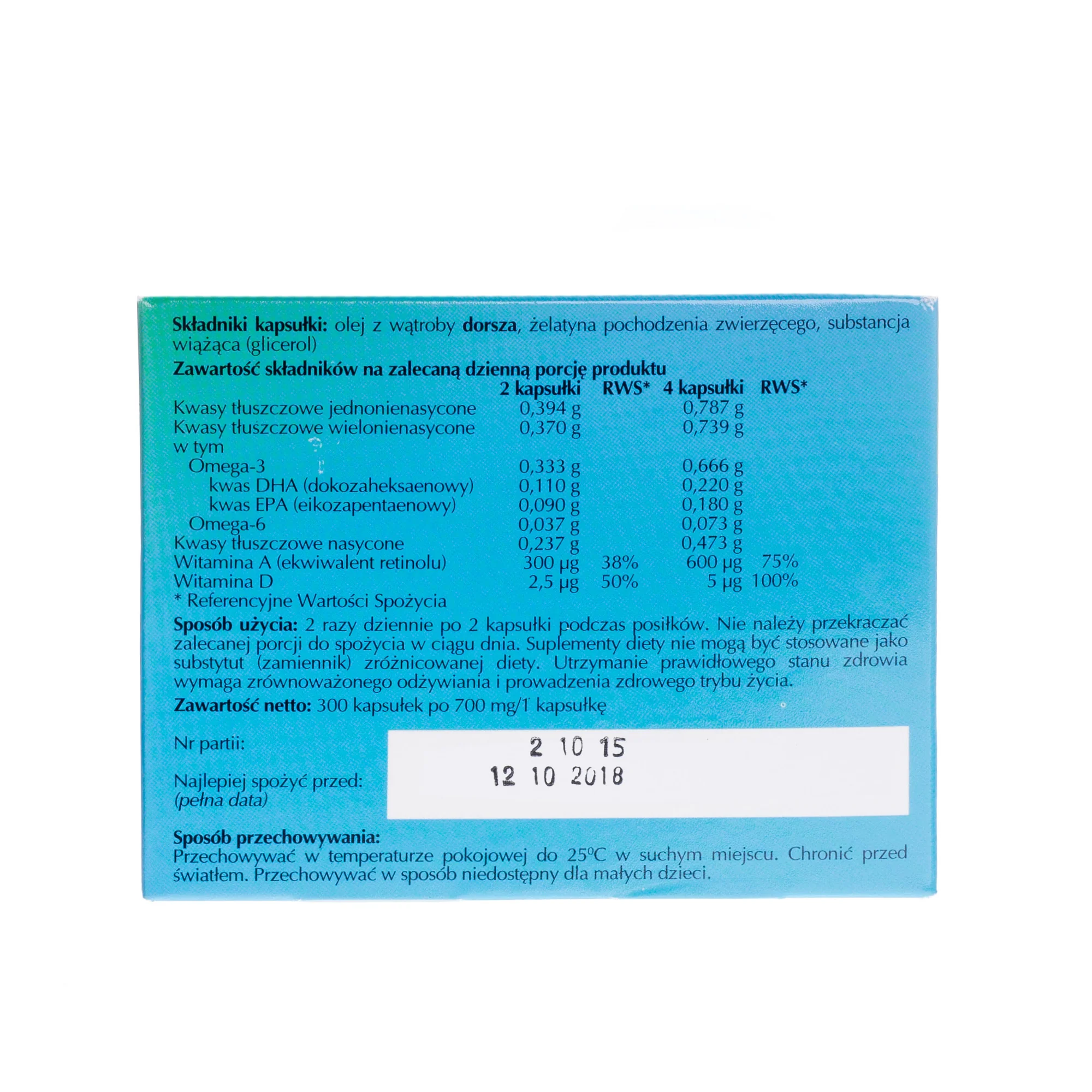 Gal Tran kapsułka 700 mg, 300 szt.