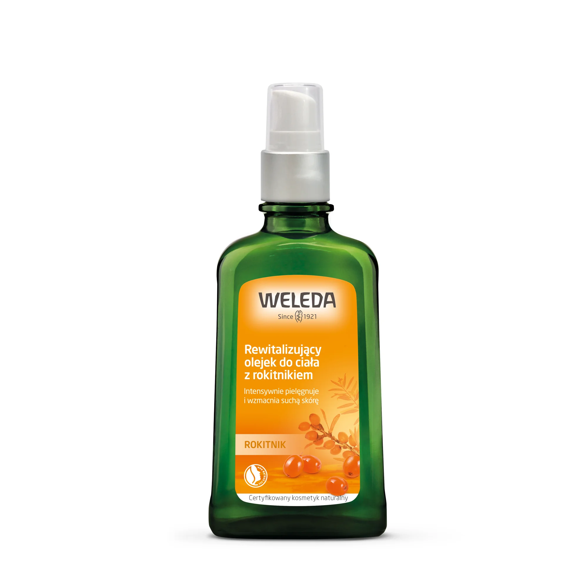 Weleda rewitalizujący olejek do ciała z rokitnikiem, 100 ml