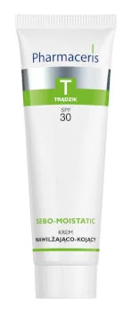 Pharmaceris T Sebo-Moistatic krem nawilżająco-kojący do twarzy SPF 30 Pharmaceris T Sebo-Moistatic krem nawilżająco-kojący do twarzy SPF 30