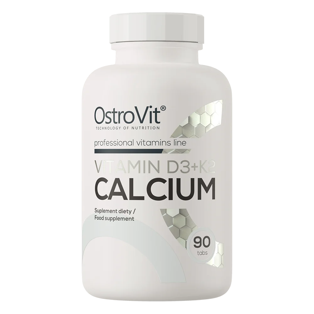 OstroVit Witamina D3 + K2 + Wapń 90 tabletek