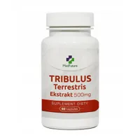Tribulus Terrestris, ekstrakt 500 mg, 60 kapsułek