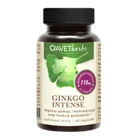 Avet Herbs Ginkgo Intense, 60 kapsułek