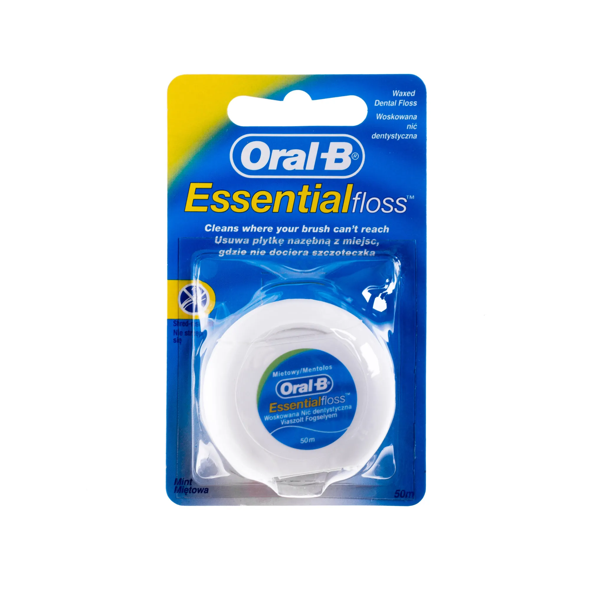 Oral-B Essential nić dentystyczna miętowa 50 m, 1 szt. 