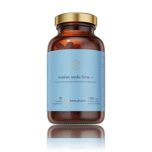 MyBestPharm Maślan Sodu Forte+ 90 kapsułek