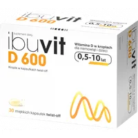 IbuVit D 600, 30 kapsułek twist-off