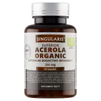 Singularis Superior Acerola Organic, suplement diety, 120 kapsułek