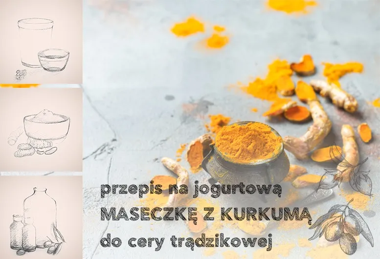 Maseczka jogurtowa na twarz do cery trądzikowej. [Przepis DIY]