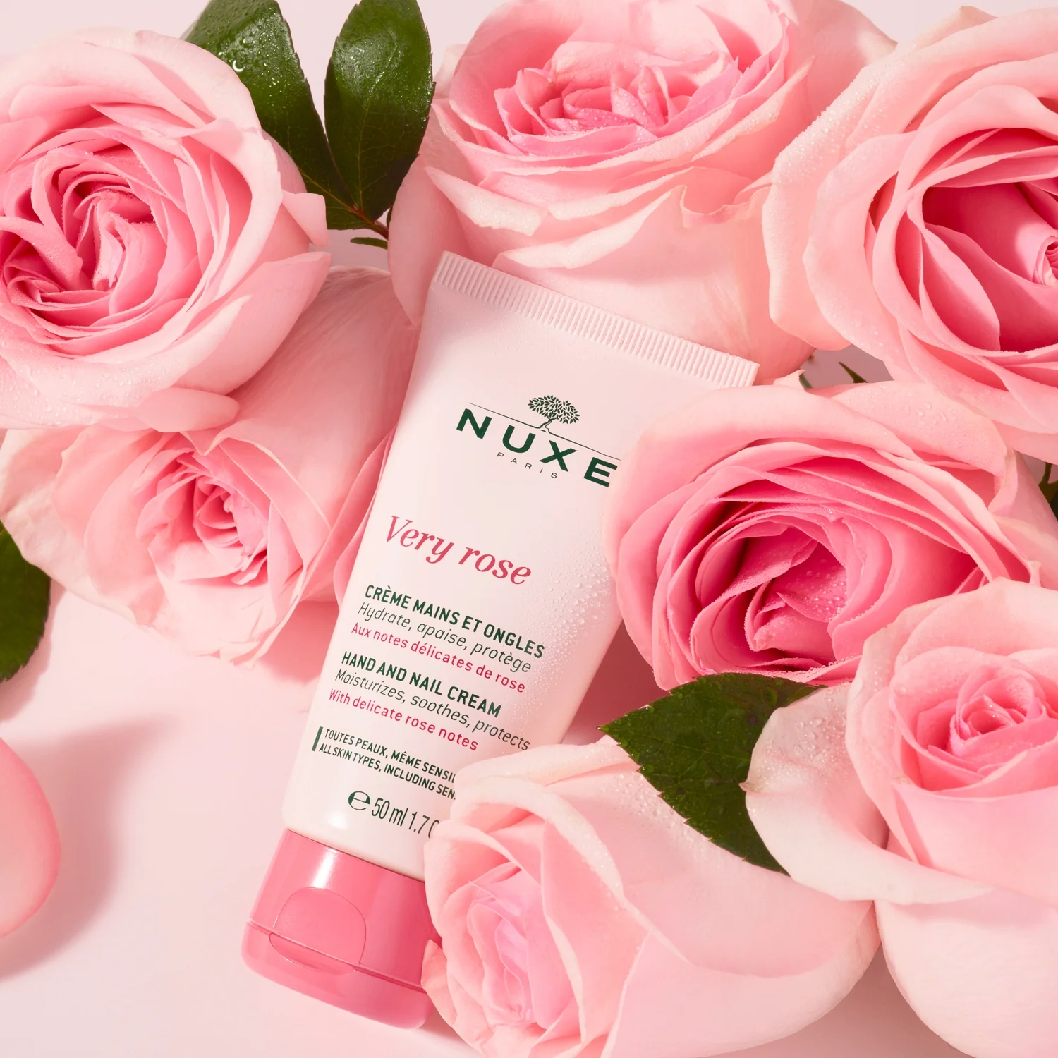 Nuxe Very Rose różany krem do rąk, 50 ml