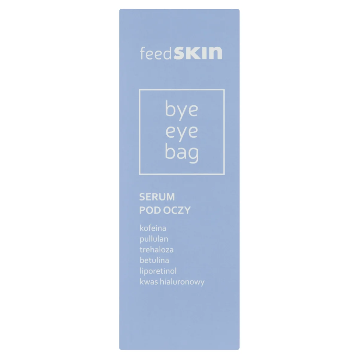 Sylveco Feedskin Bye Eye Bag serum pod oczy, 30 ml