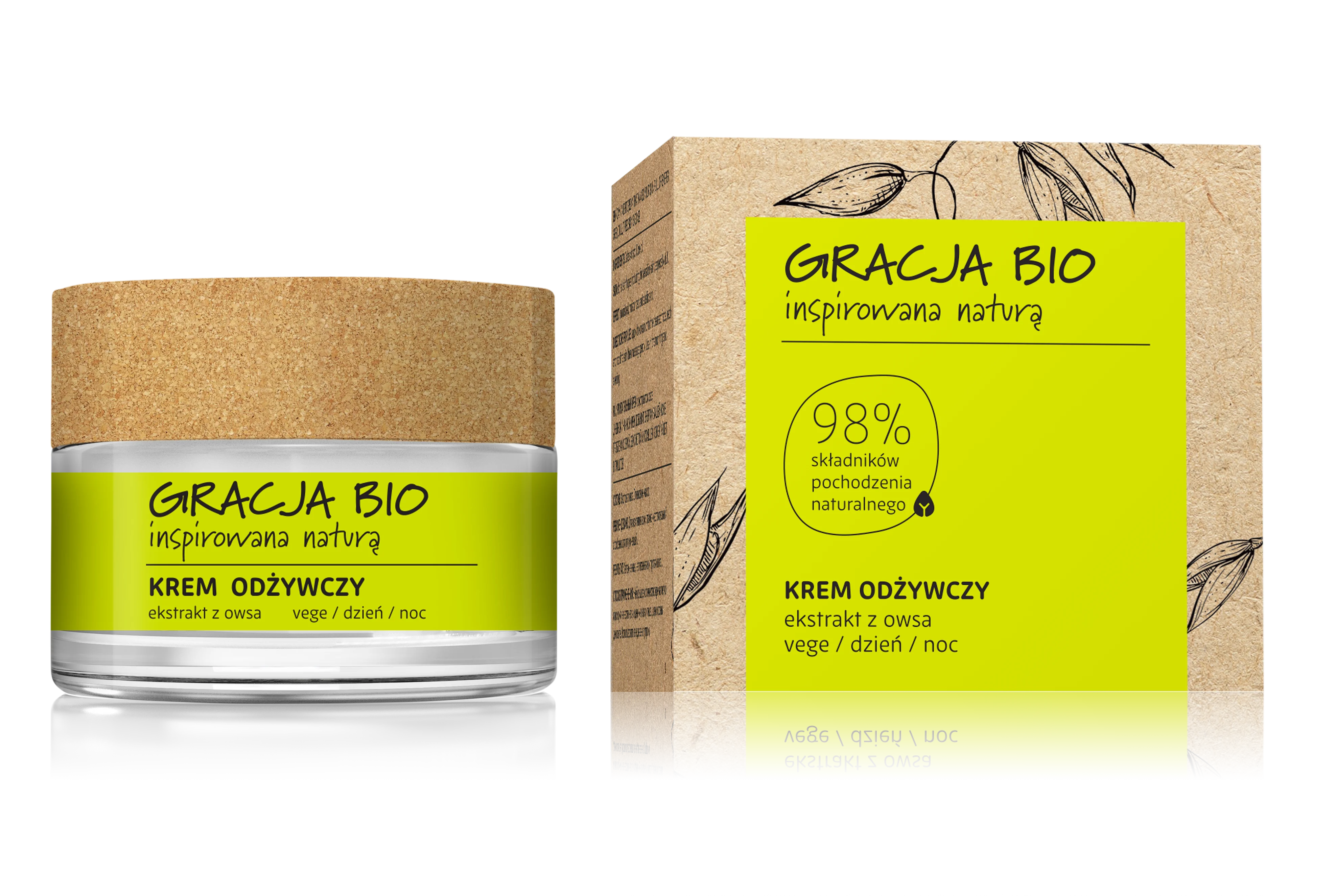 Gracja Bio odżywczy krem do twarzy, 50 ml