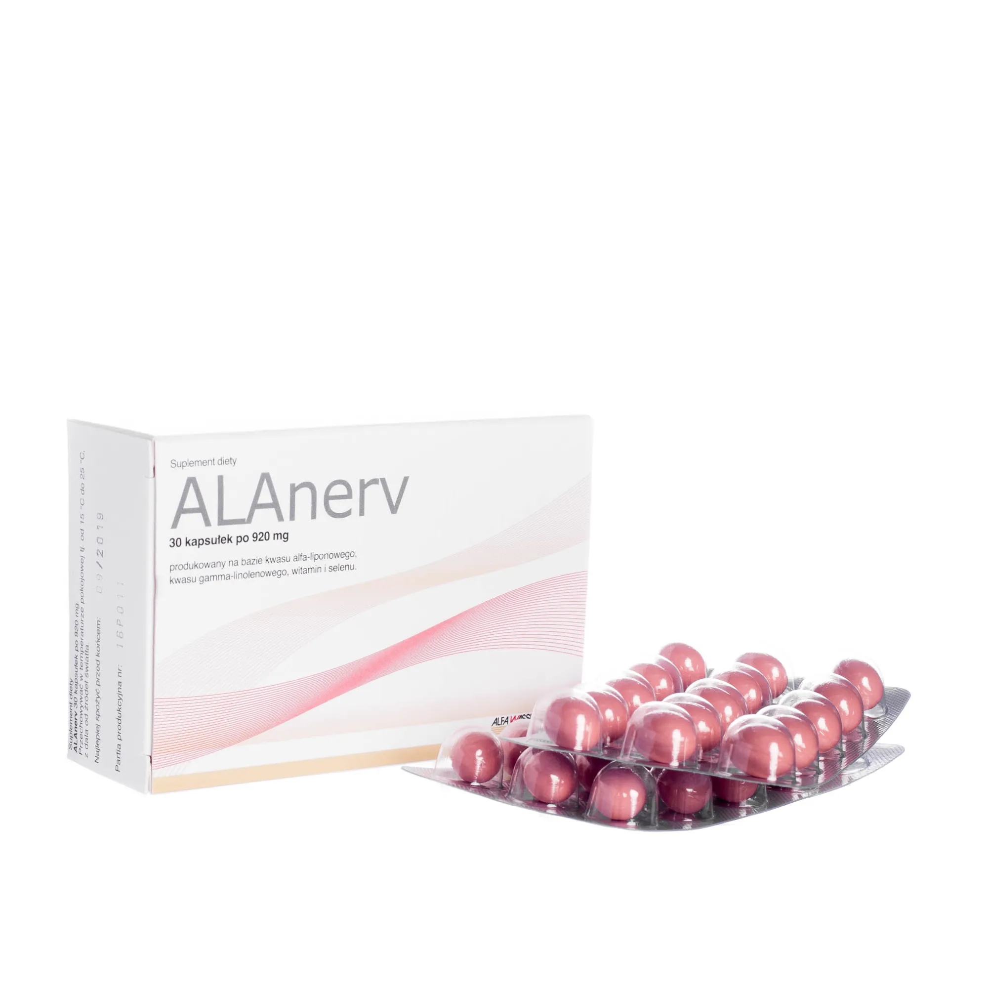 ALAnerv - suplement diety, 30 kapsułek 