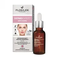 Flos-Lek Dermo Expert Anti Aging, odmładzający peeling kwasowy na noc, 30 ml