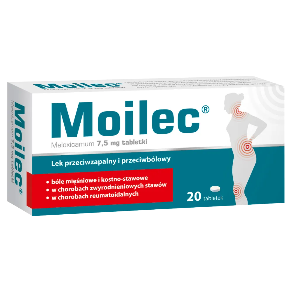 Moilec, 7,5 mg, 20 tabletek 