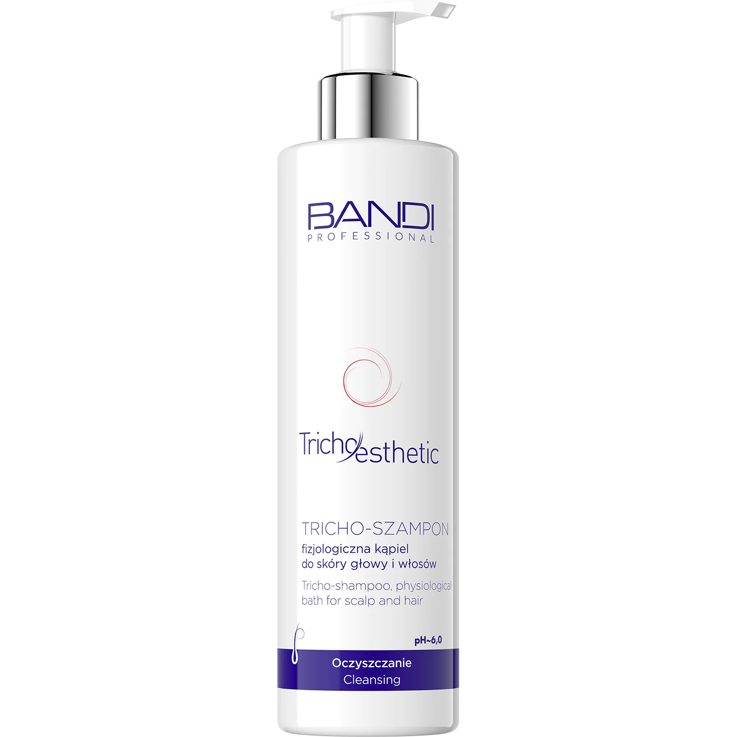 BANDI Tricho-Szampon fizjologiczna kąpiel do skóry głowy i włosów, 230 ml