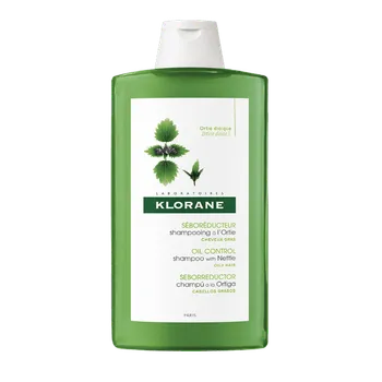 Klorane, szampon z organiczną pokrzywą, włosy przetłuszczające się, 400 ml 