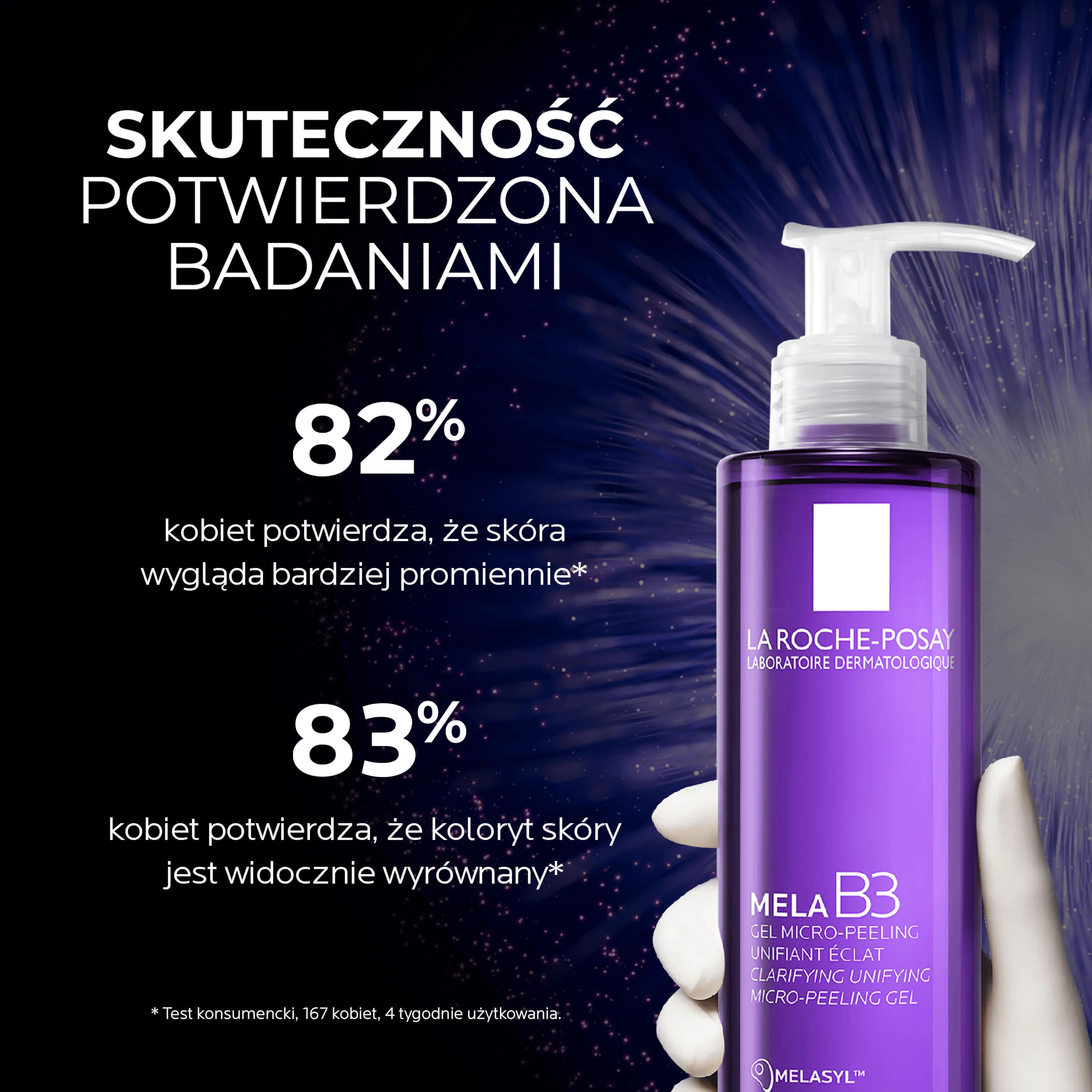 La Roche-Posay Mela B3 mikro-peelingujący żel oczyszczający przeciw przebarwieniom, 200 ml
