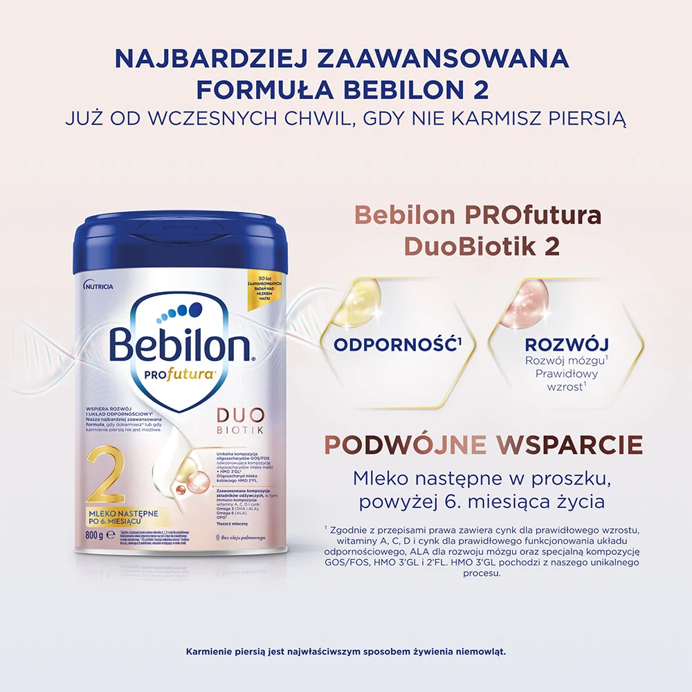 Bebilon Profutura DuoBiotik 2 800g mleko następne po 6. miesiącu, 800 g