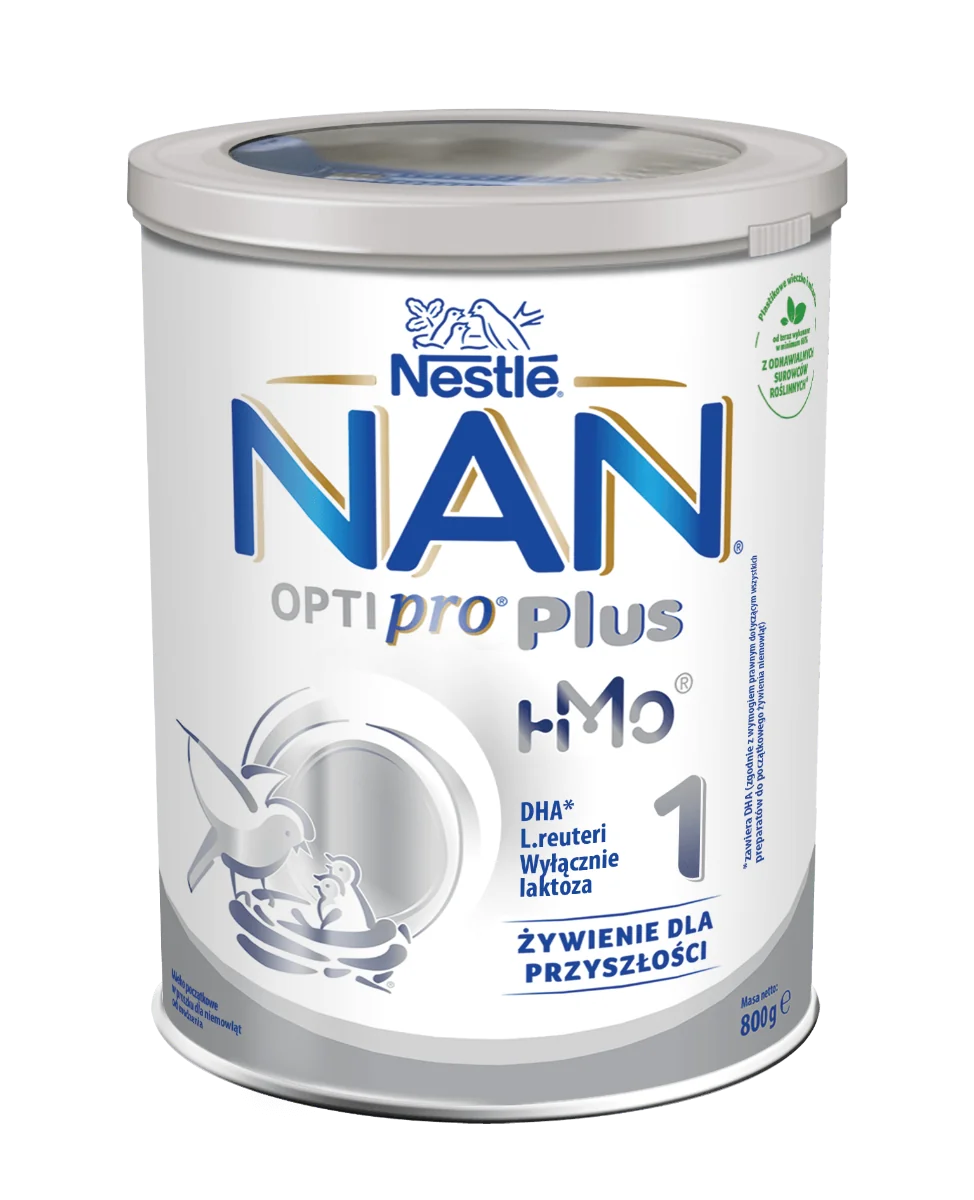 Nestle Nan Optipro Plus 1 HM-O mleko początkowe, 800 g