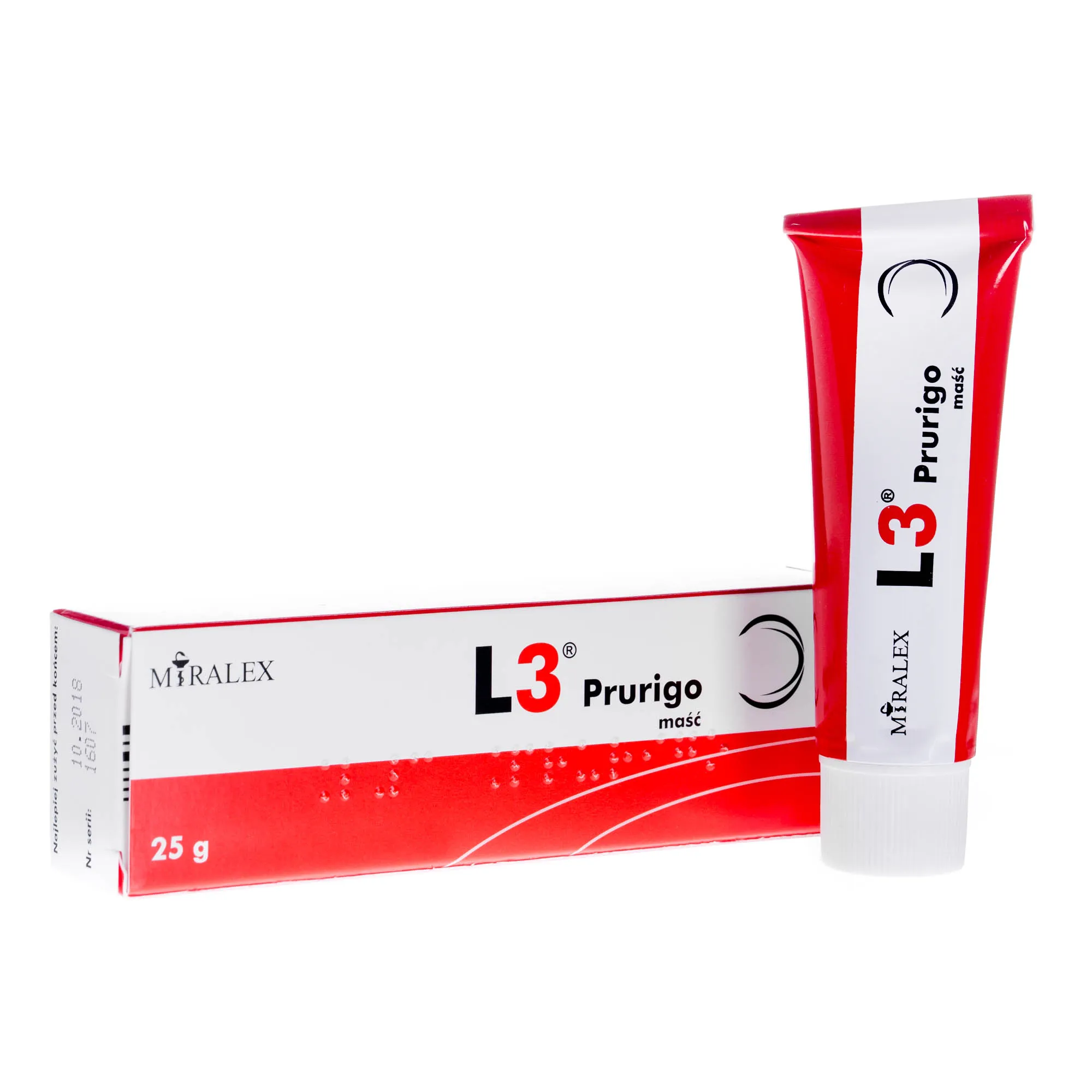 L3 Prurigo, maść długotrwale zabezpieczająca przed czynnikami drażniącymi, 25 g 