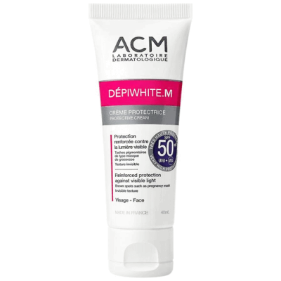 Depiwhite M niewidzialny krem ochronny do twarzy SPF 50+, 40 ml