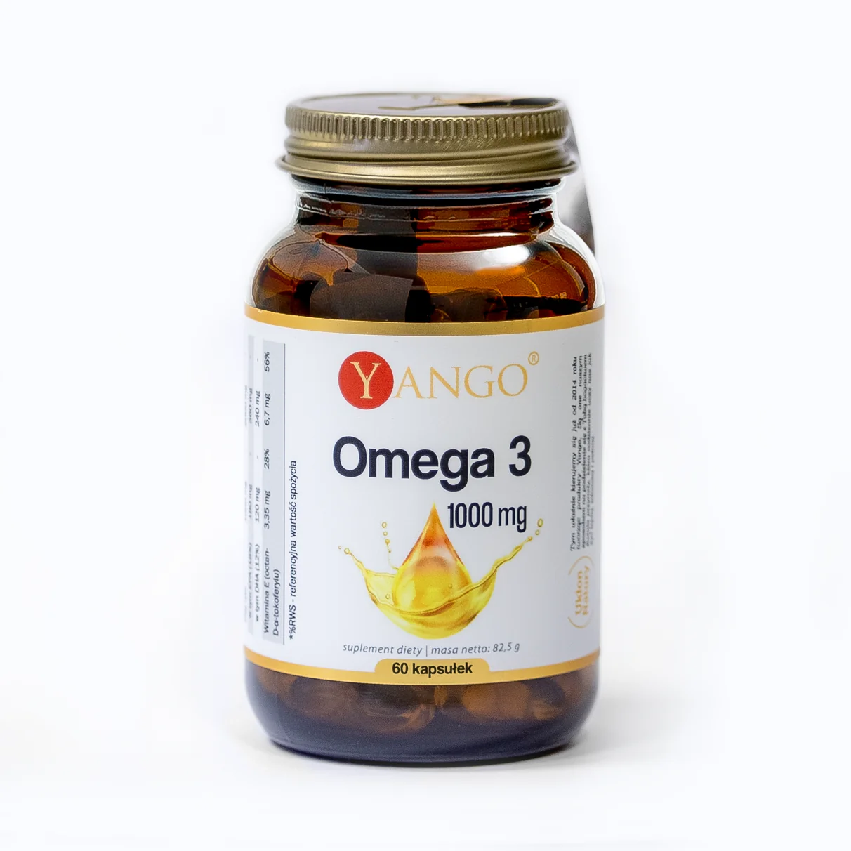 Yango Omega 3 1000 mg 60 kapsułek