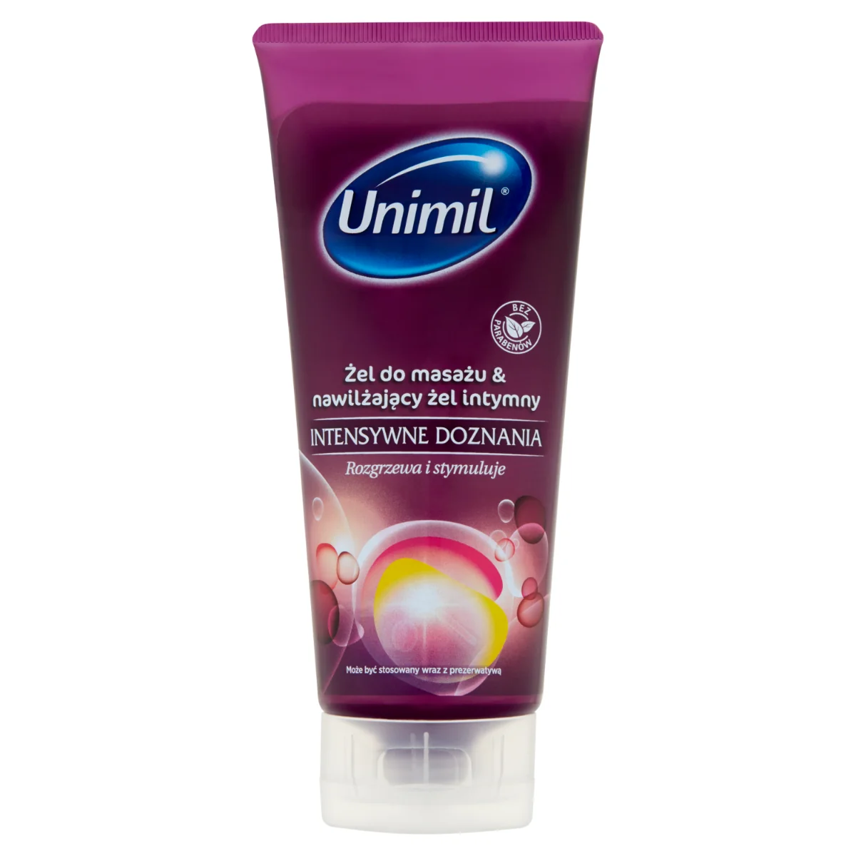 Unimil Intensywne Doznania żel do masażu & nawilżający, 200 ml