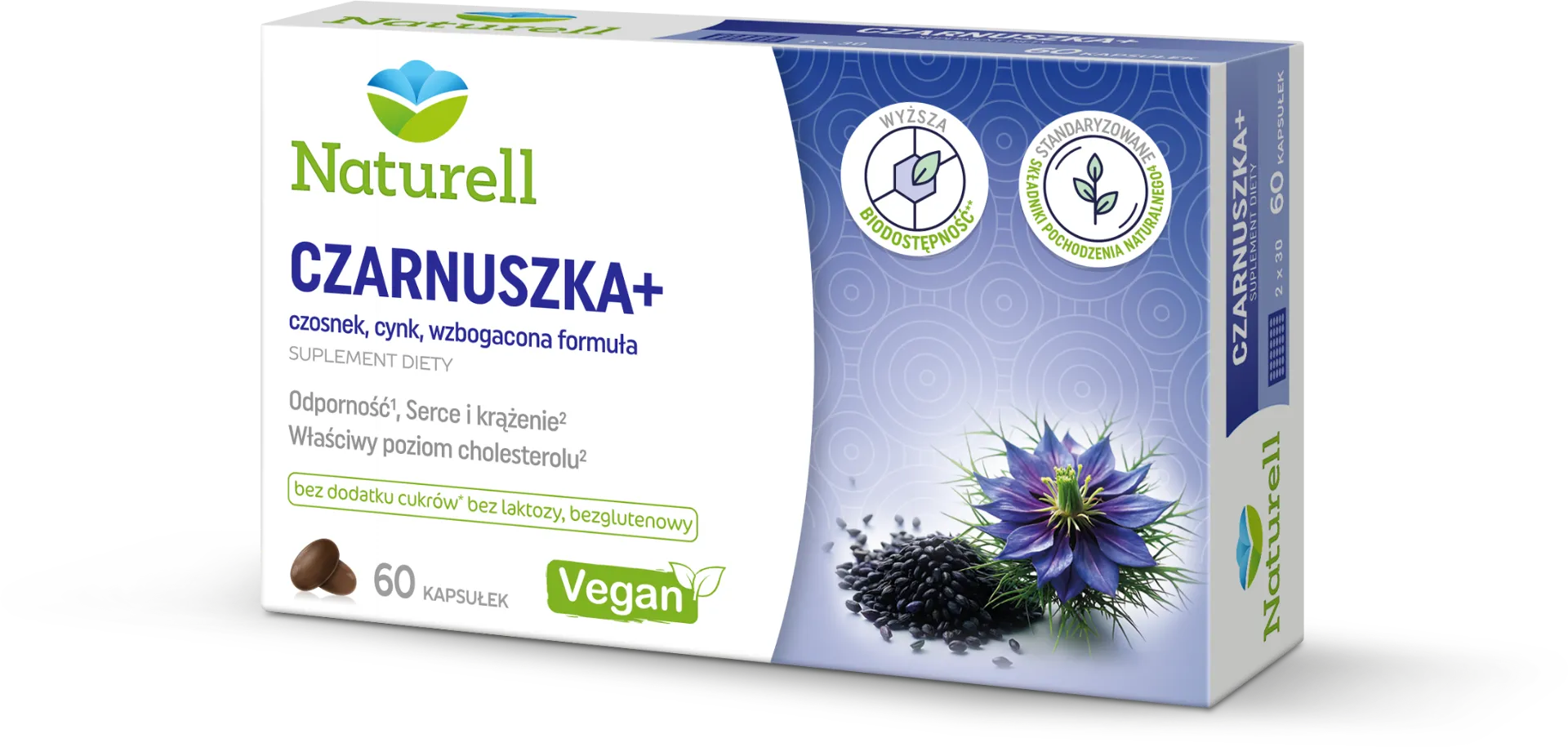 Naturell Czarnuszka+ 60 kapsułek