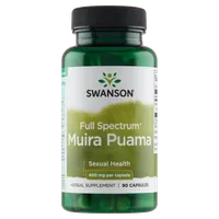 Swanson, Full Spectrum Muira puama, 400 mg, suplement diety, 90 kapsułek