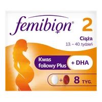 Femibion 2 Ciąża, suplement diety, 56 tabletek + 56 kapsułek