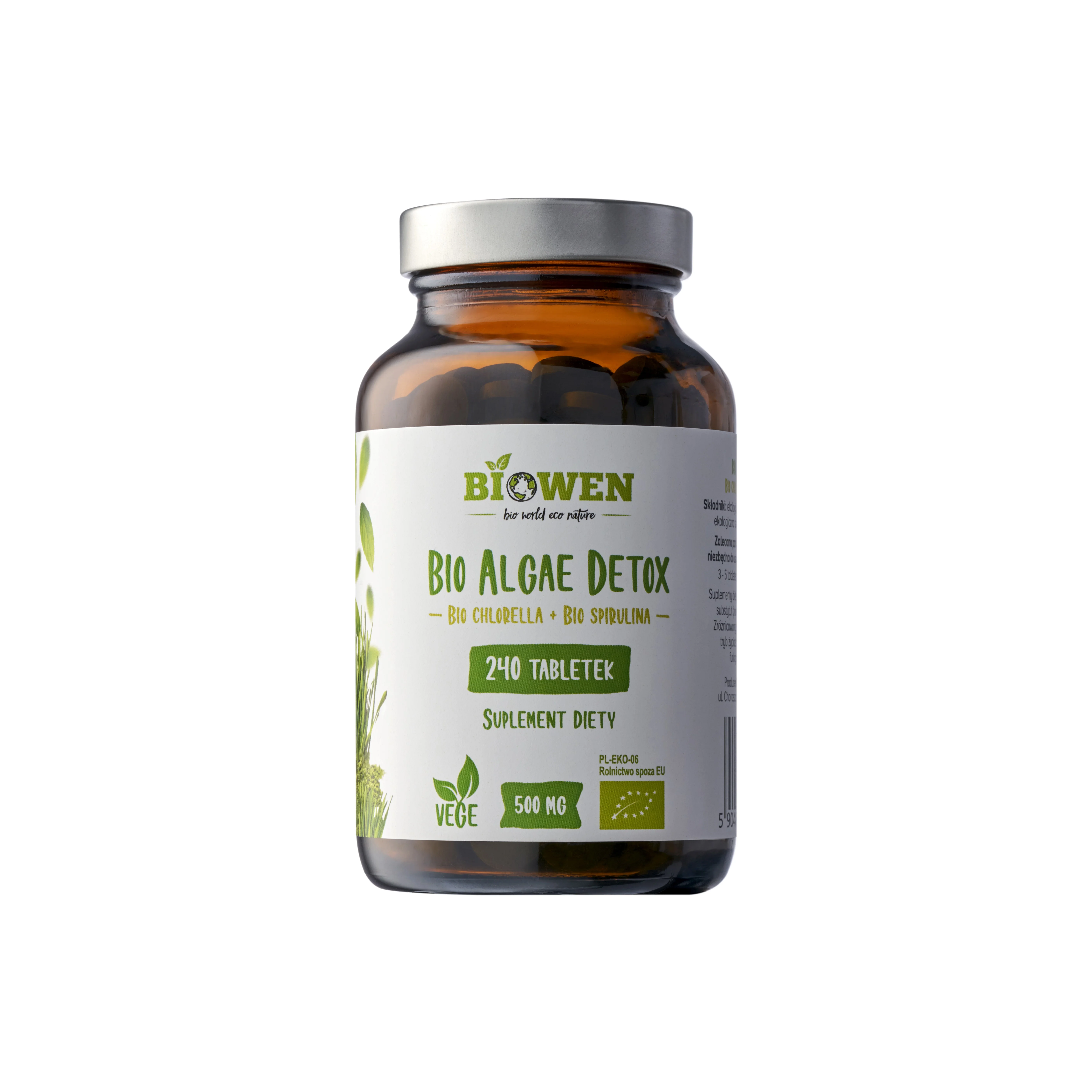 BIOWEN Bio Algae Detox 240 tabletek