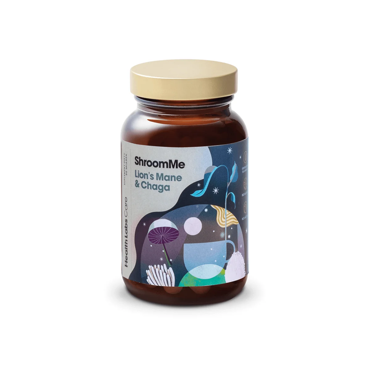 Health Labs ShroomMe Lion’s Mane & Chaga 90 dawek