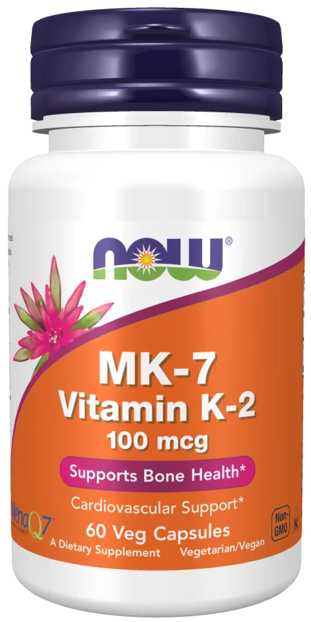 Now Foods Witamina K2 (MK-7) 100 µg 60 kapsułek