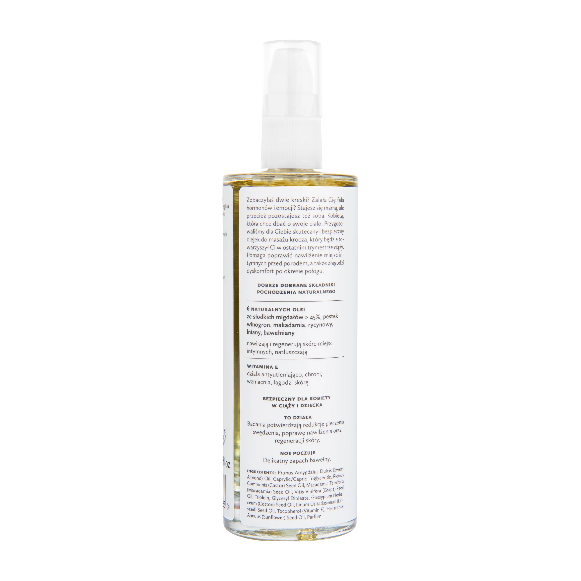 Hagi Mama naturalny olejek do masażu krocza przed porodem, 100 ml