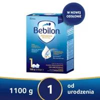 Bebilon 1 Pronutra-Advance, mleko początkowe od urodzenia, 1100 g