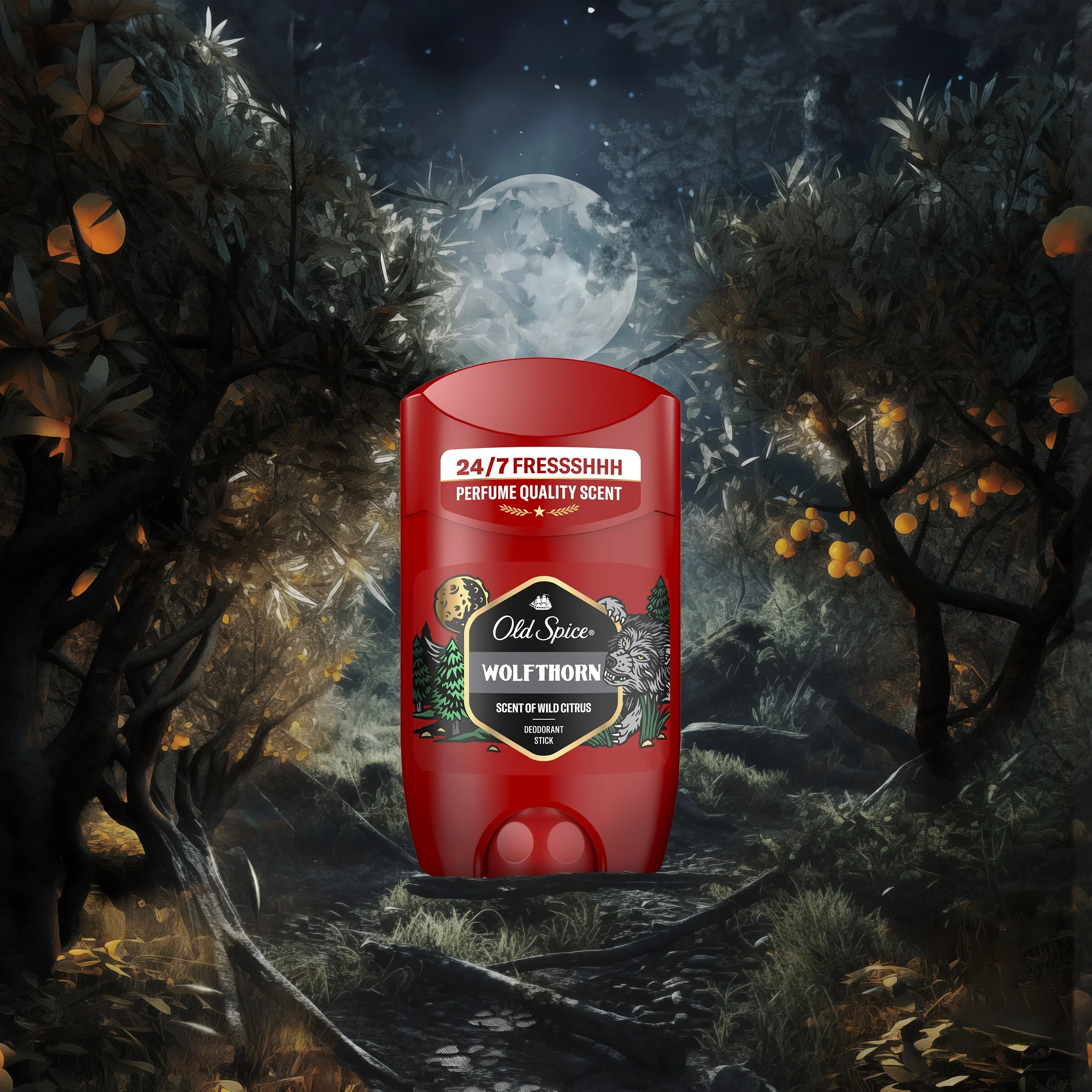 Old Spice Wolfhorn dezodorant w sztyfcie, 85 ml