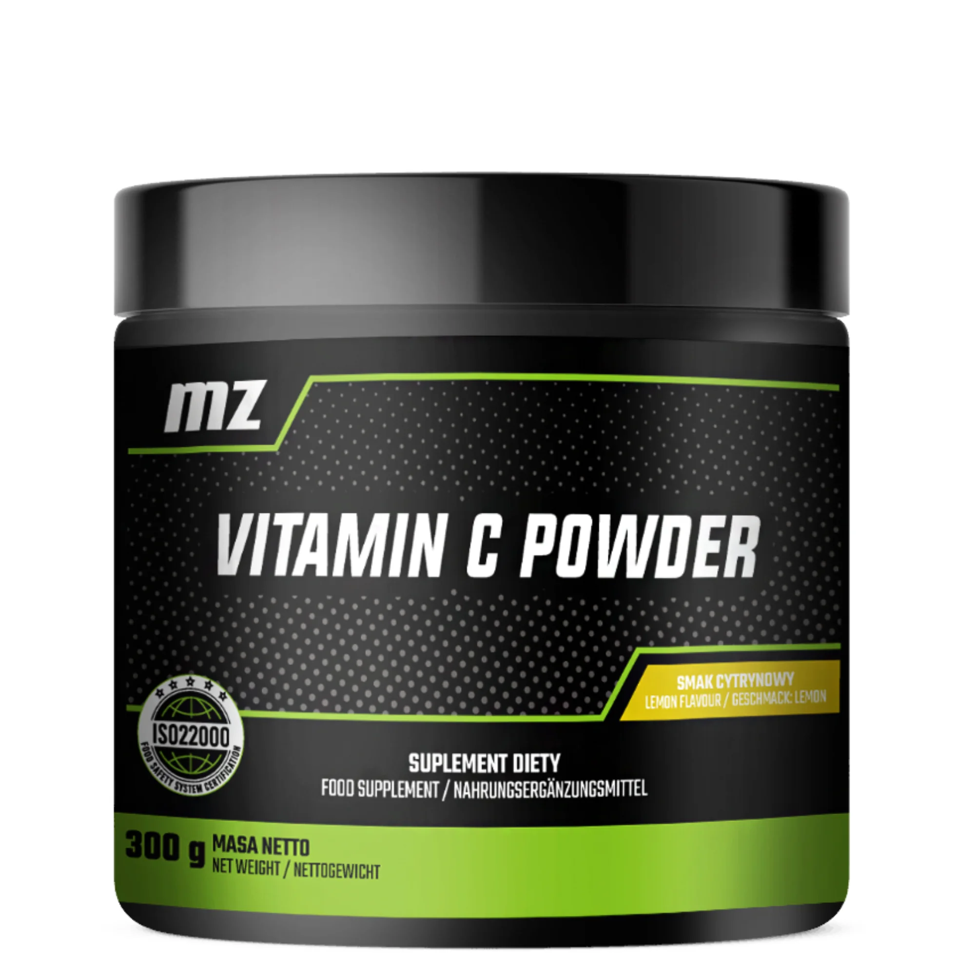 MZ Vitamin C Powder smak cytrynowy, 300 g