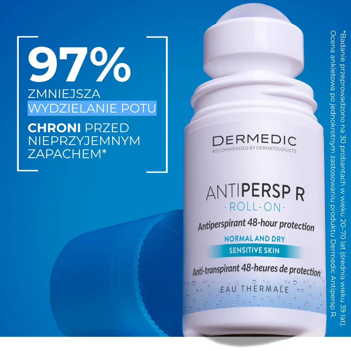 Dermedic Antipersp R dezodorant antyperspiracyjny, 60 g