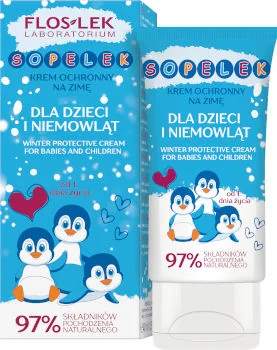 Floslek SOPELEK krem ochronny na zimę dla dzieci i niemowląt