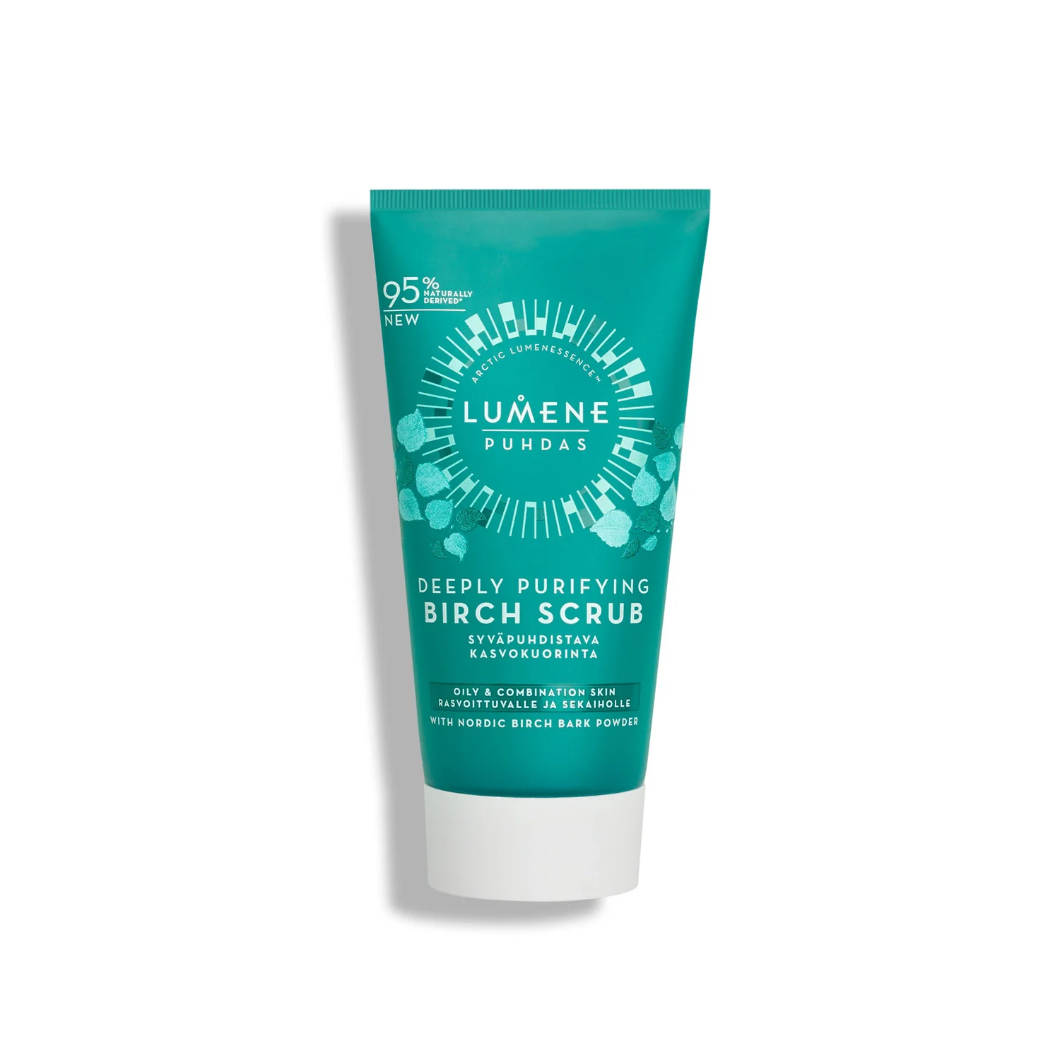 Lumene Puhdas głęboko oczyszczający peeling brzozowy do twarzy, 75 ml