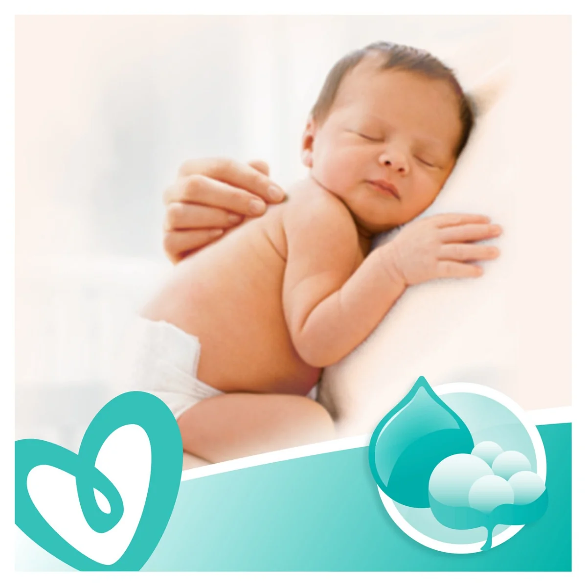 Pampers Sensitive nawilżane chusteczki, 80 sztuk