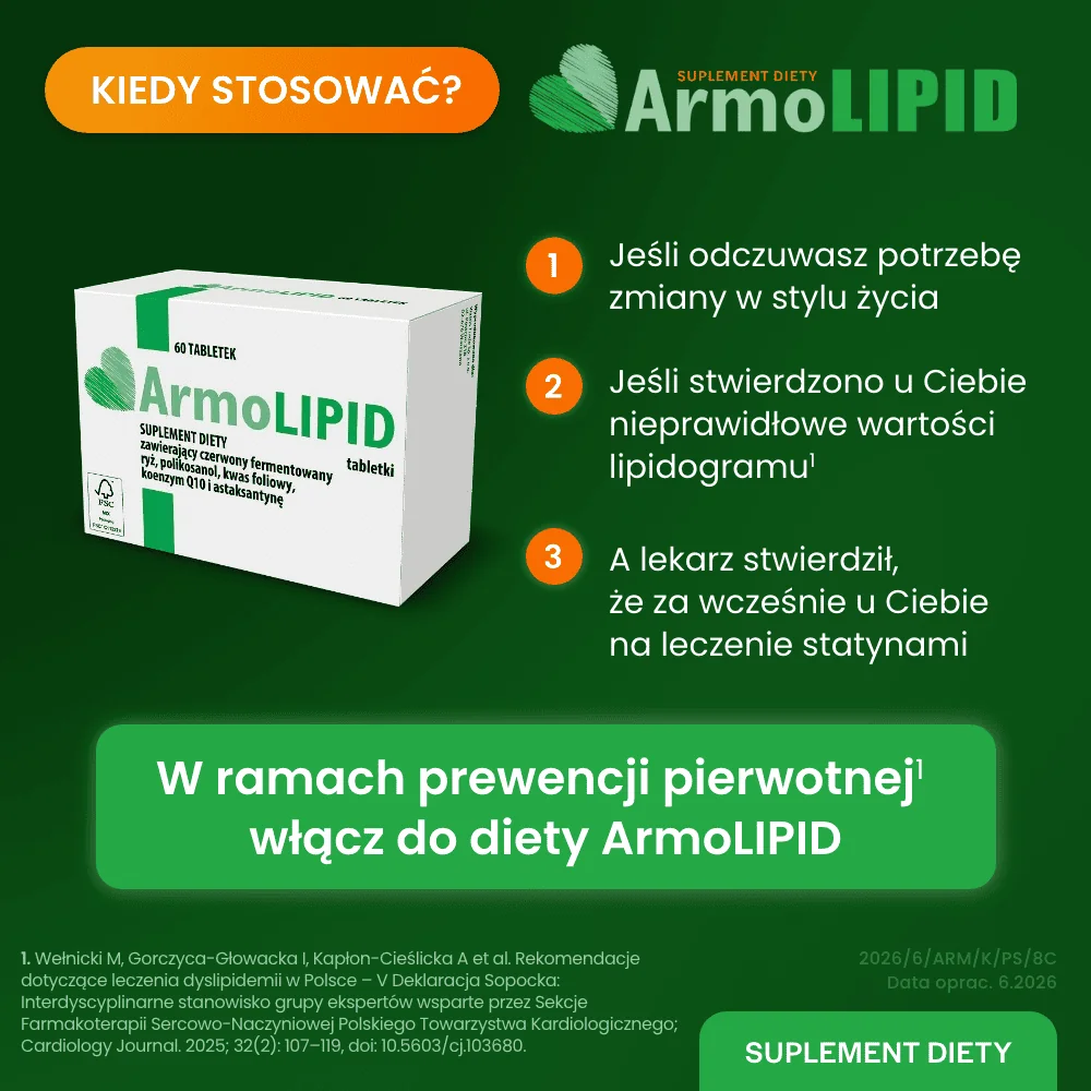 ArmoLipid 60 tabletek