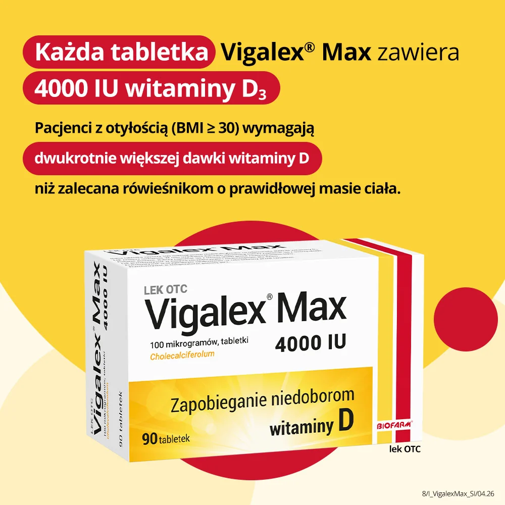Vigalex Max 4 000 I.U. 90 tabletek