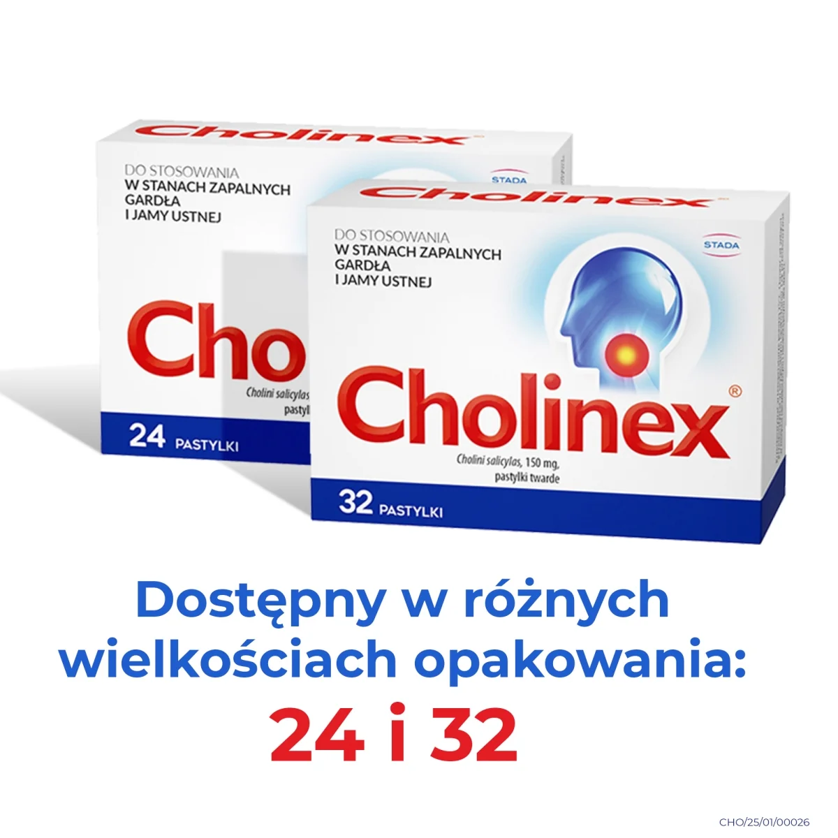 Cholinex 150 mg 32 pastylki twarde