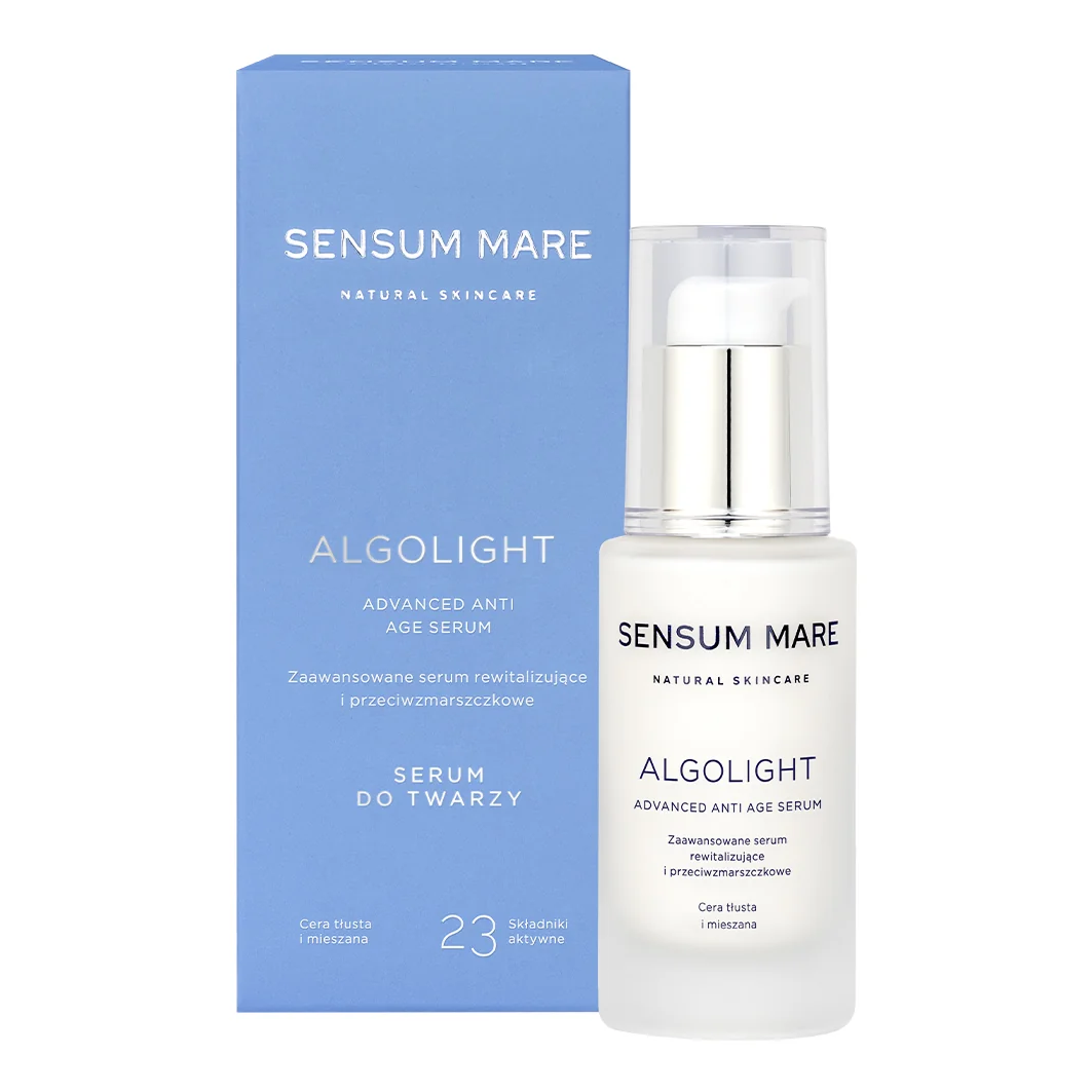Sensum Mare Algolight zaawansowane serum rewitalizujące i przeciwzmarszczkowe, 30 ml