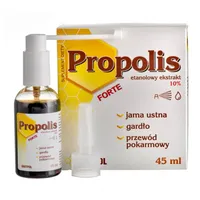 Propolis Forte, etanolowy ekstrakt 10%, 45 ml
